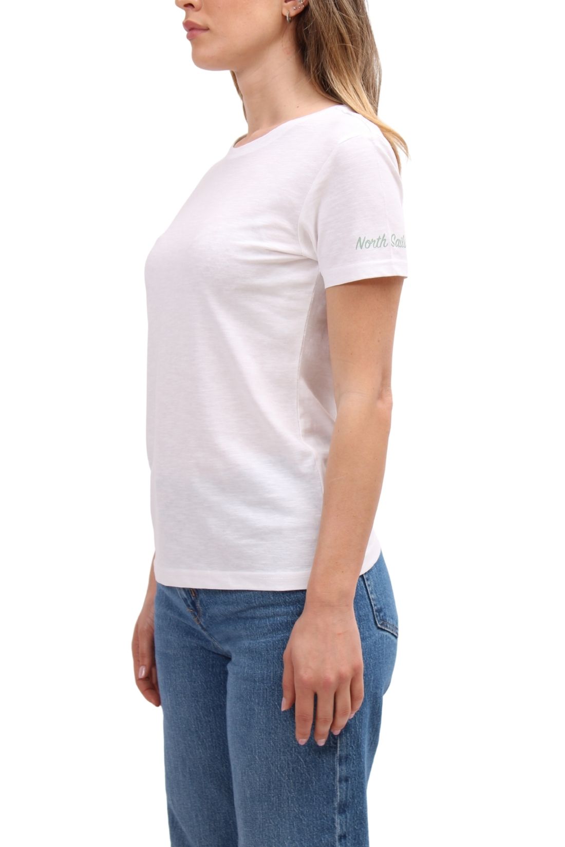 NORTH SAILS - T-shirt donna in cotone organico fiammato - Taglia XL - immagine 2