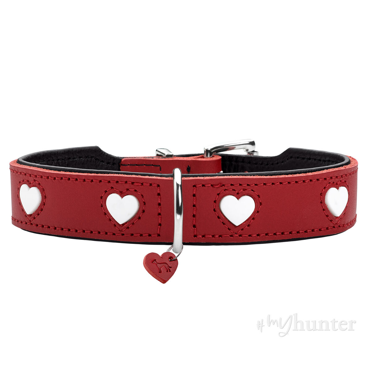 Dog collar Hunter Love Red XS 24-28 cm - immagine 4