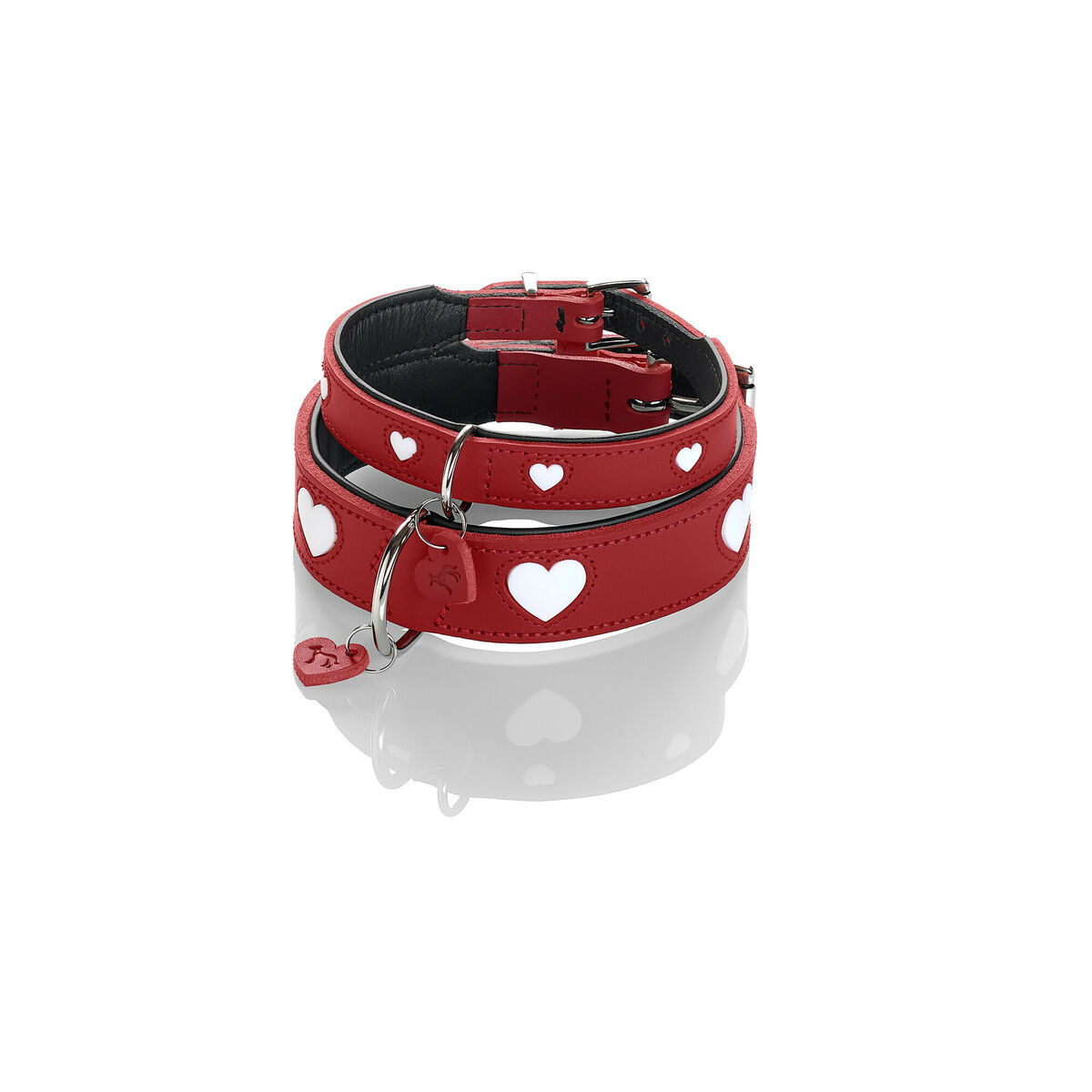 Dog collar Hunter Love Red XS 24-28 cm - immagine 3