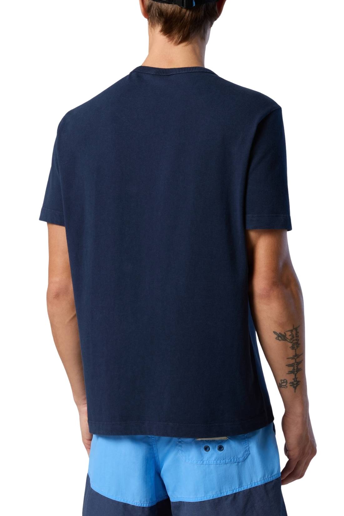 NORTH SAILS - T-shirt uomo con stampa logo grafica - immagine 2