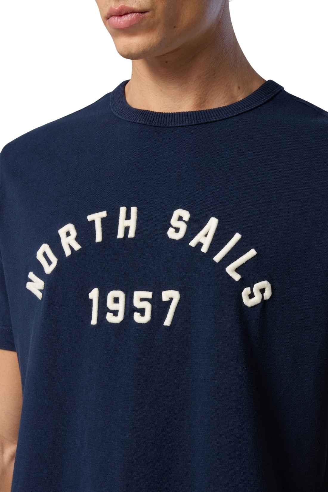 NORTH SAILS - T-shirt uomo con stampa logo grafica - immagine 3