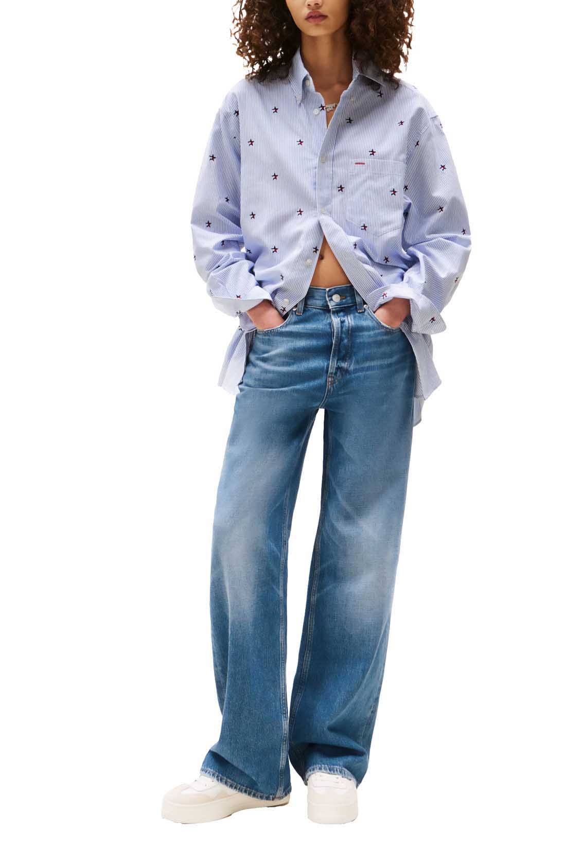 TOMMY JEANS - Women's relaxed Tommy Girl jeans - immagine 14
