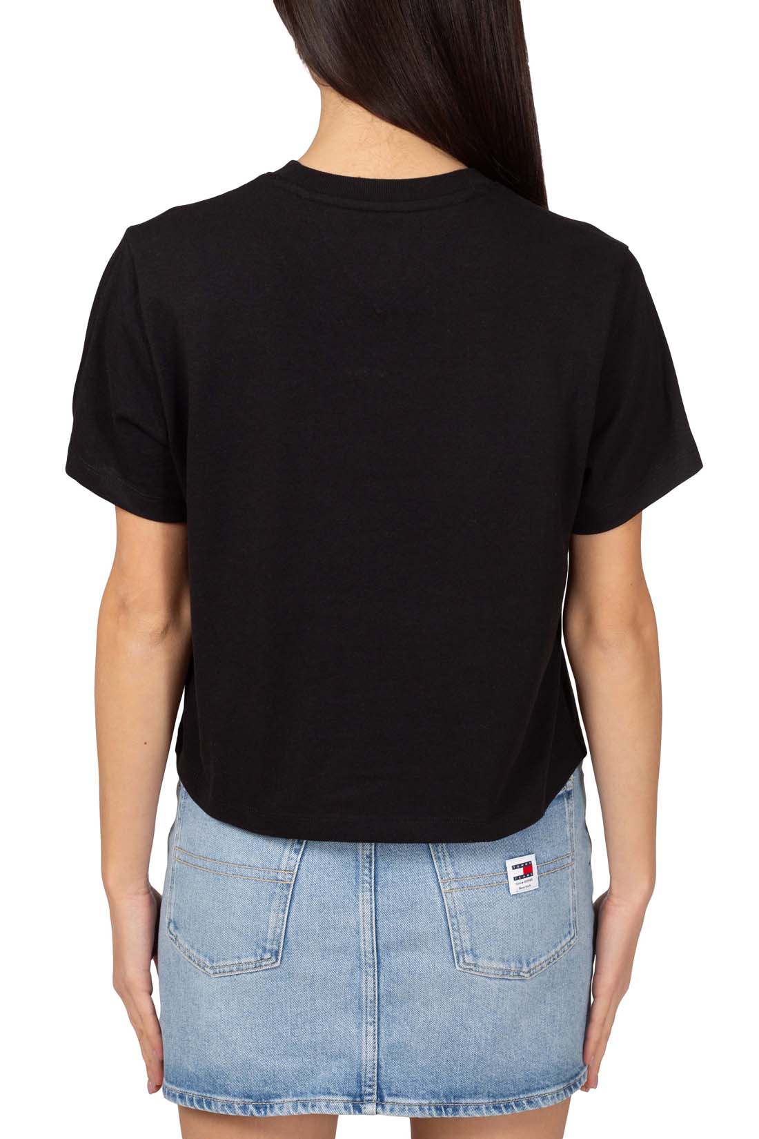 TOMMY JEANS - Women's boxy T-shirt with logo badge - immagine 23