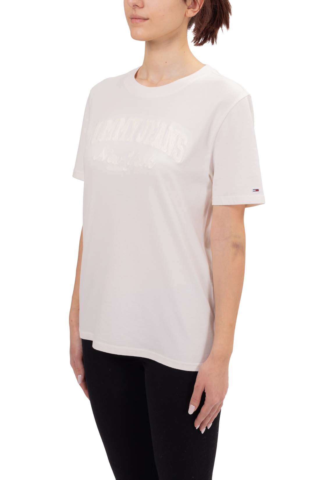 TOMMY JEANS - T-shirt donna relaxed Varsity - immagine 6