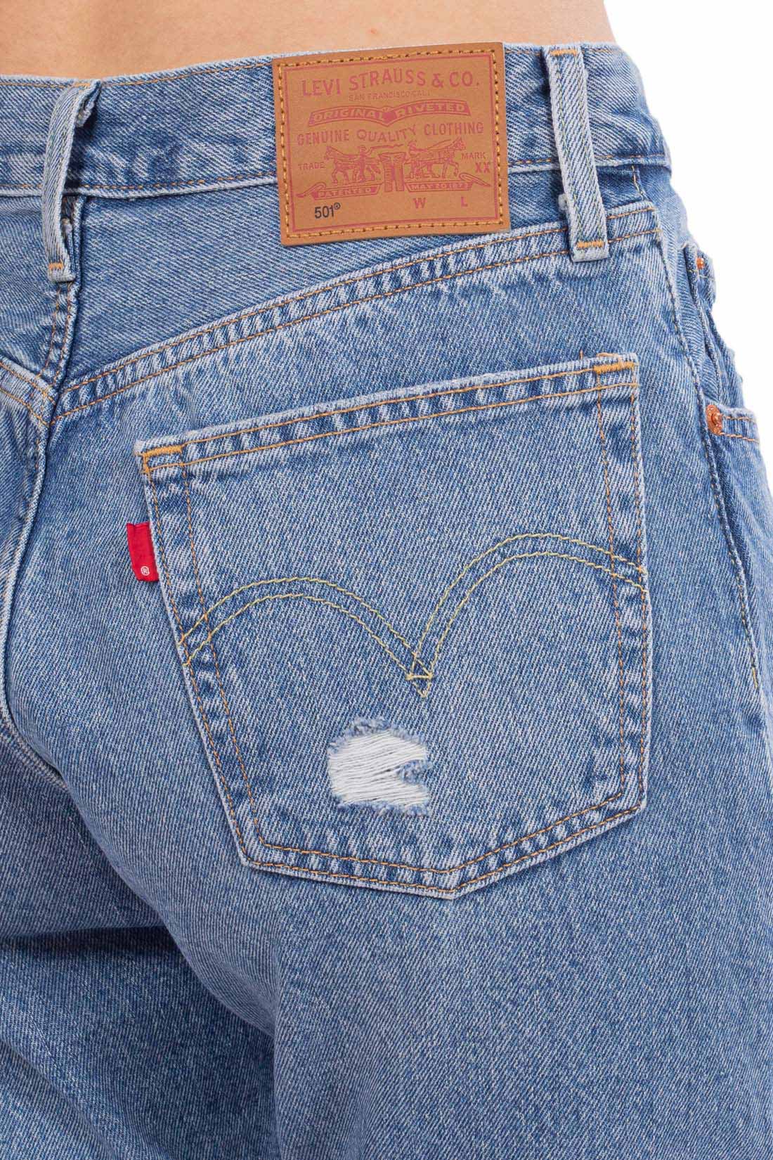 LEVI'S - Women's 501 Original cropped jeans - immagine 9