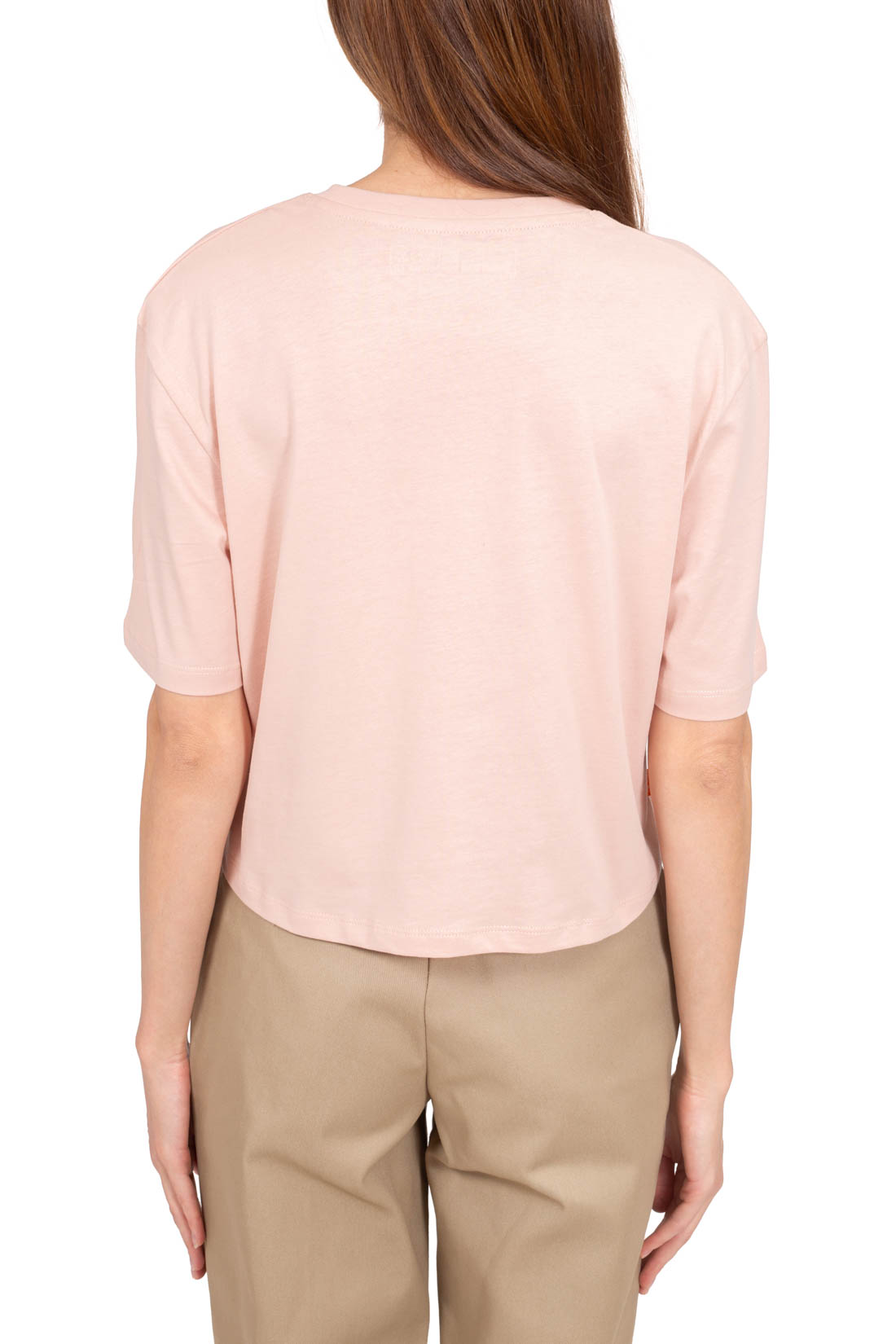 TIMBERLAND - Women's relaxed crop T-shirt with logo  - Size M - immagine 13