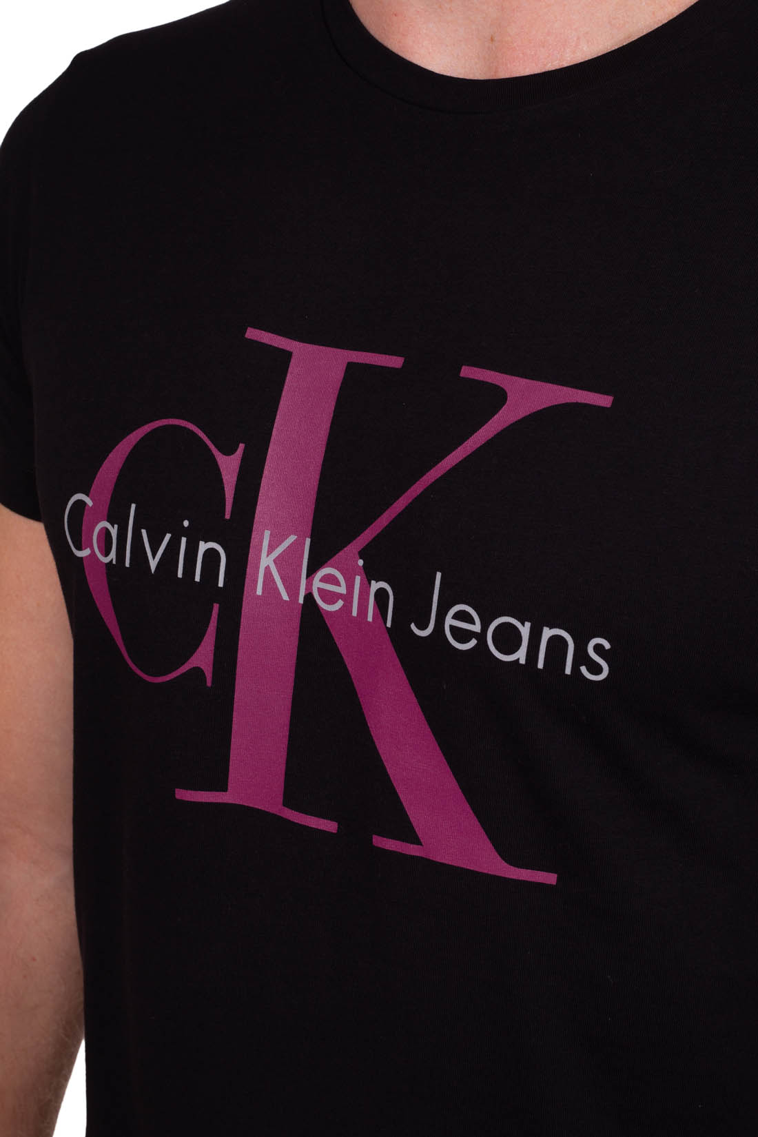CALVIN KLEIN JEANS - T-shirt uomo con stampa logo - immagine 12