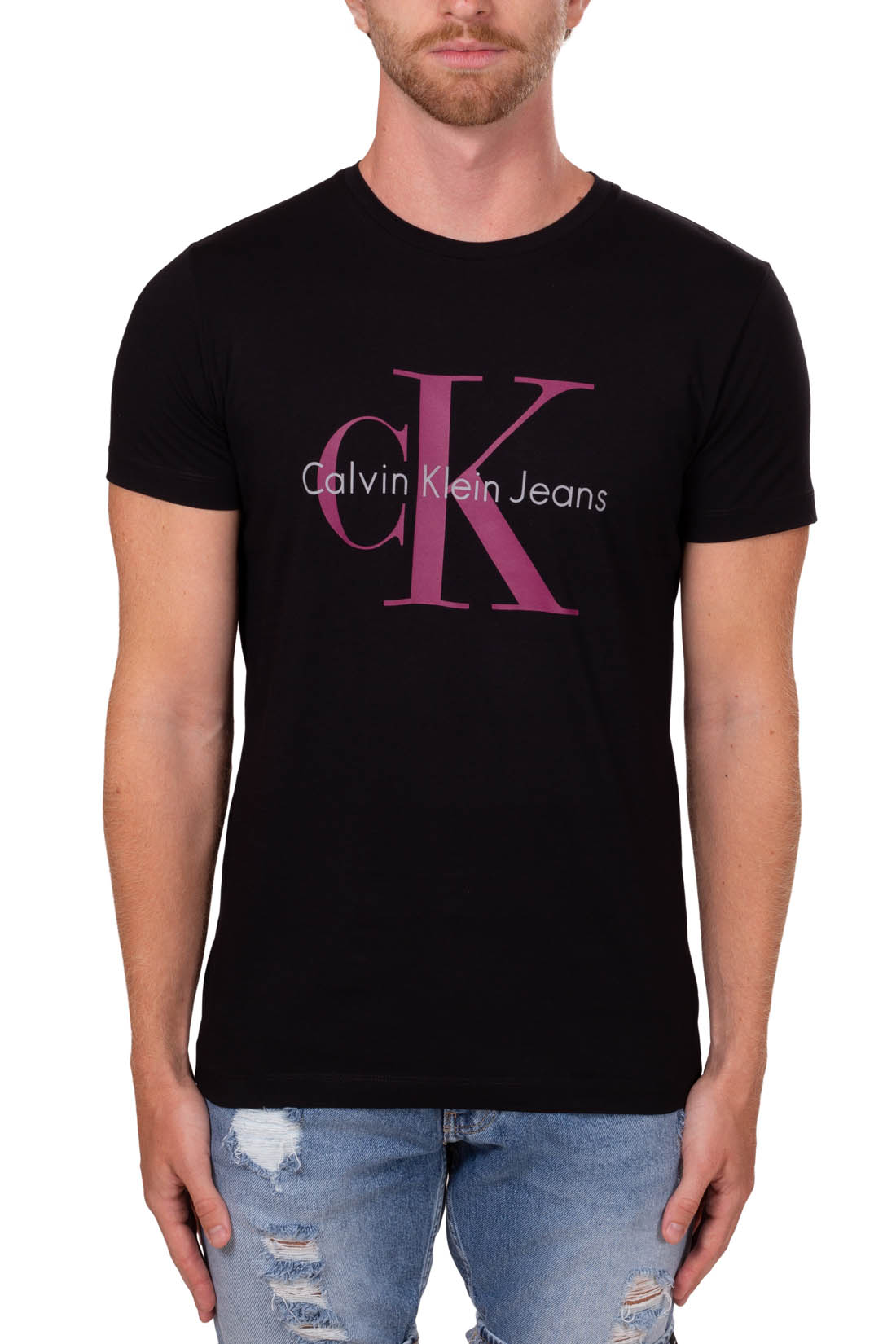 CALVIN KLEIN JEANS - T-shirt uomo con stampa logo - immagine 20