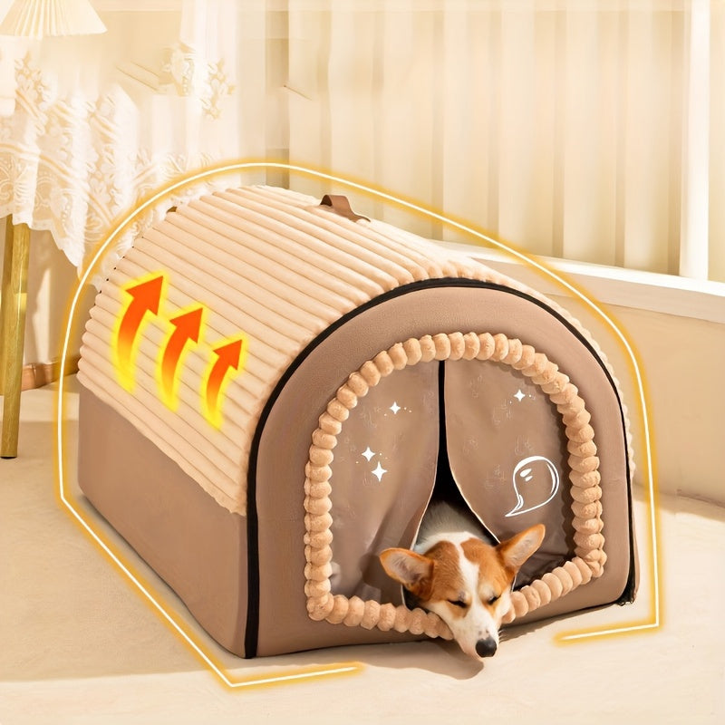 All-Season Pet Bed Kennel for Small to Large Pets - immagine 3