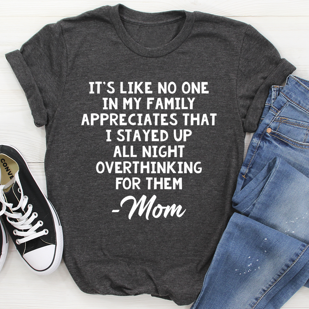 Overthinking Mom T-Shirt - immagine 27