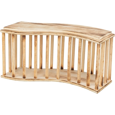 Trixie hay rack with flamed wood lid