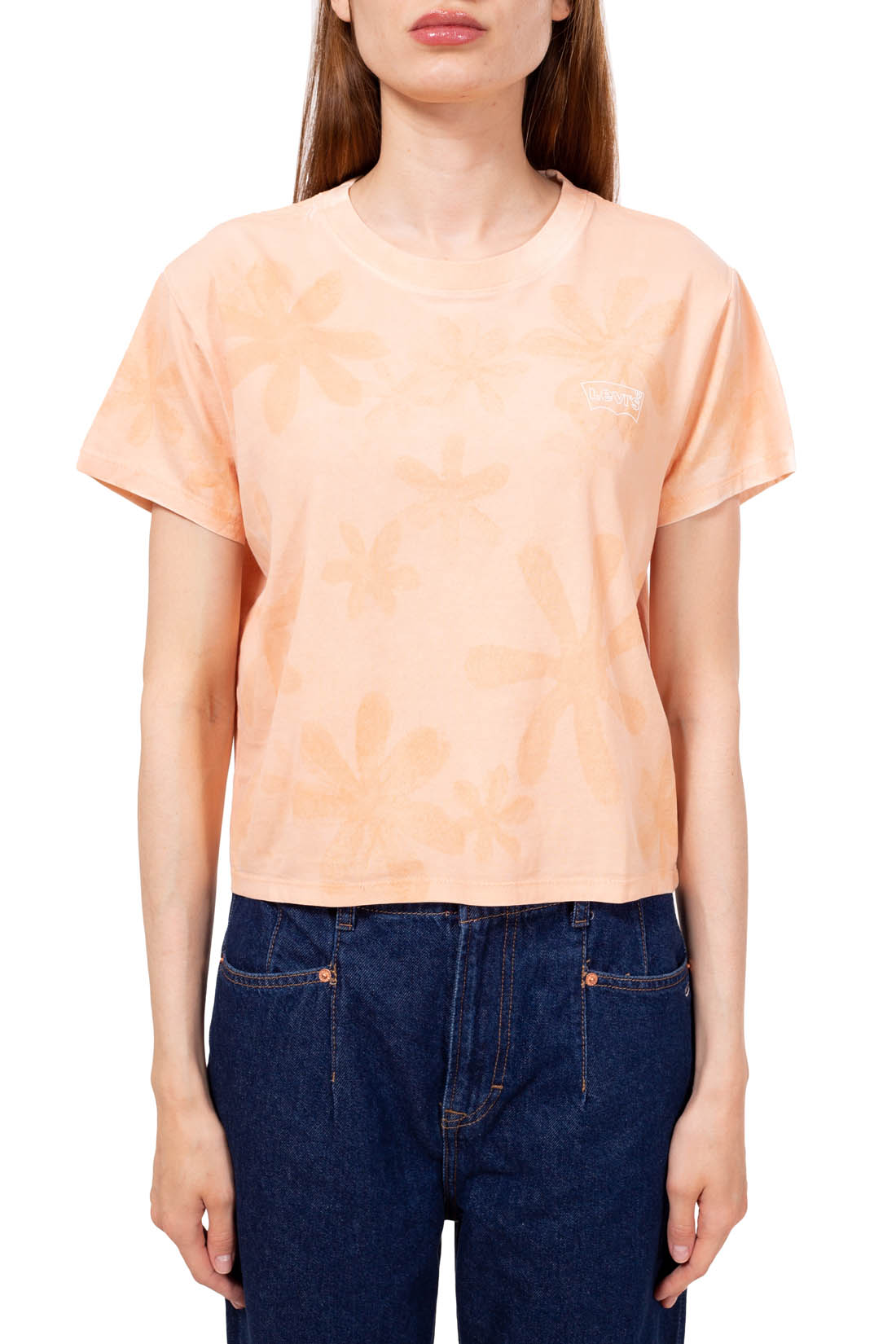 LEVI'S - T-shirt donna crop con stampa floreale - immagine 14