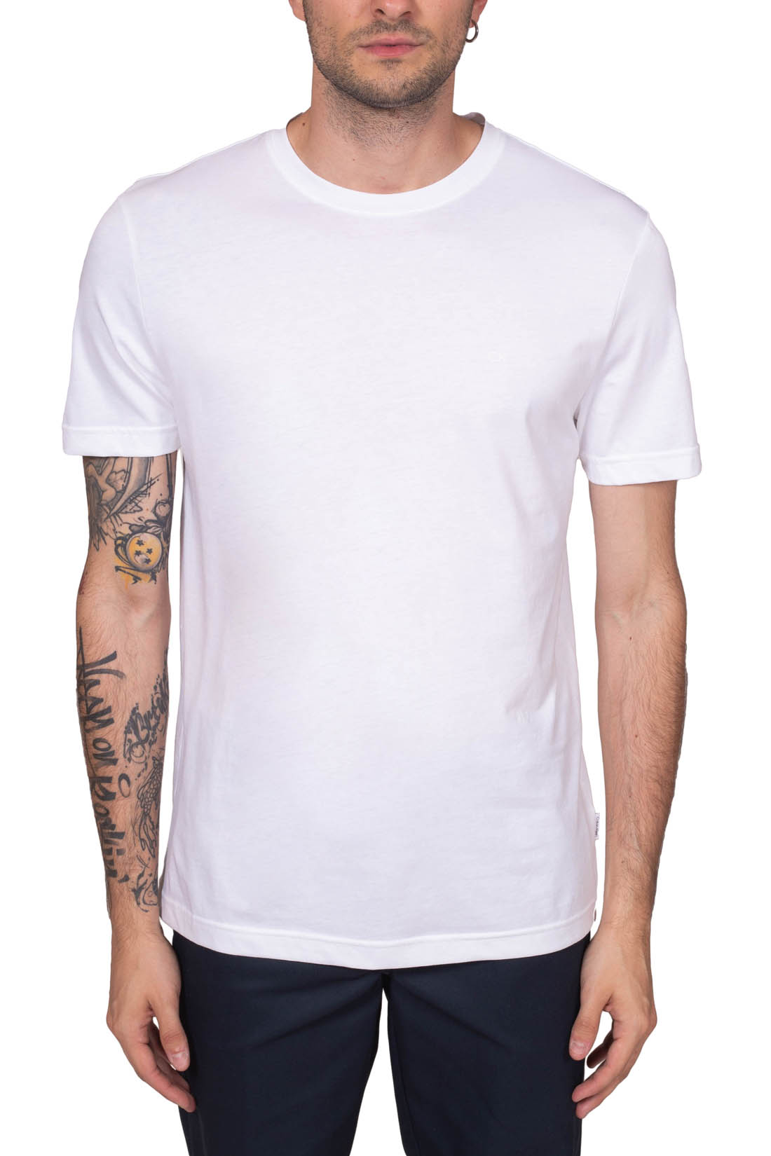 CALVIN KLEIN - T-shirt uomo basica con monogram - Taglia XXL - immagine 17