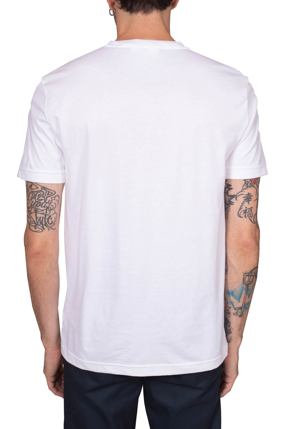 CALVIN KLEIN - T-shirt uomo basica con monogram - Taglia XXL - immagine 11