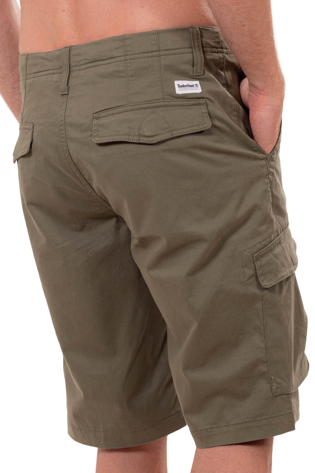 TIMBERLAND - Bermuda cargo uomo in twill - Taglia 36 - immagine 27