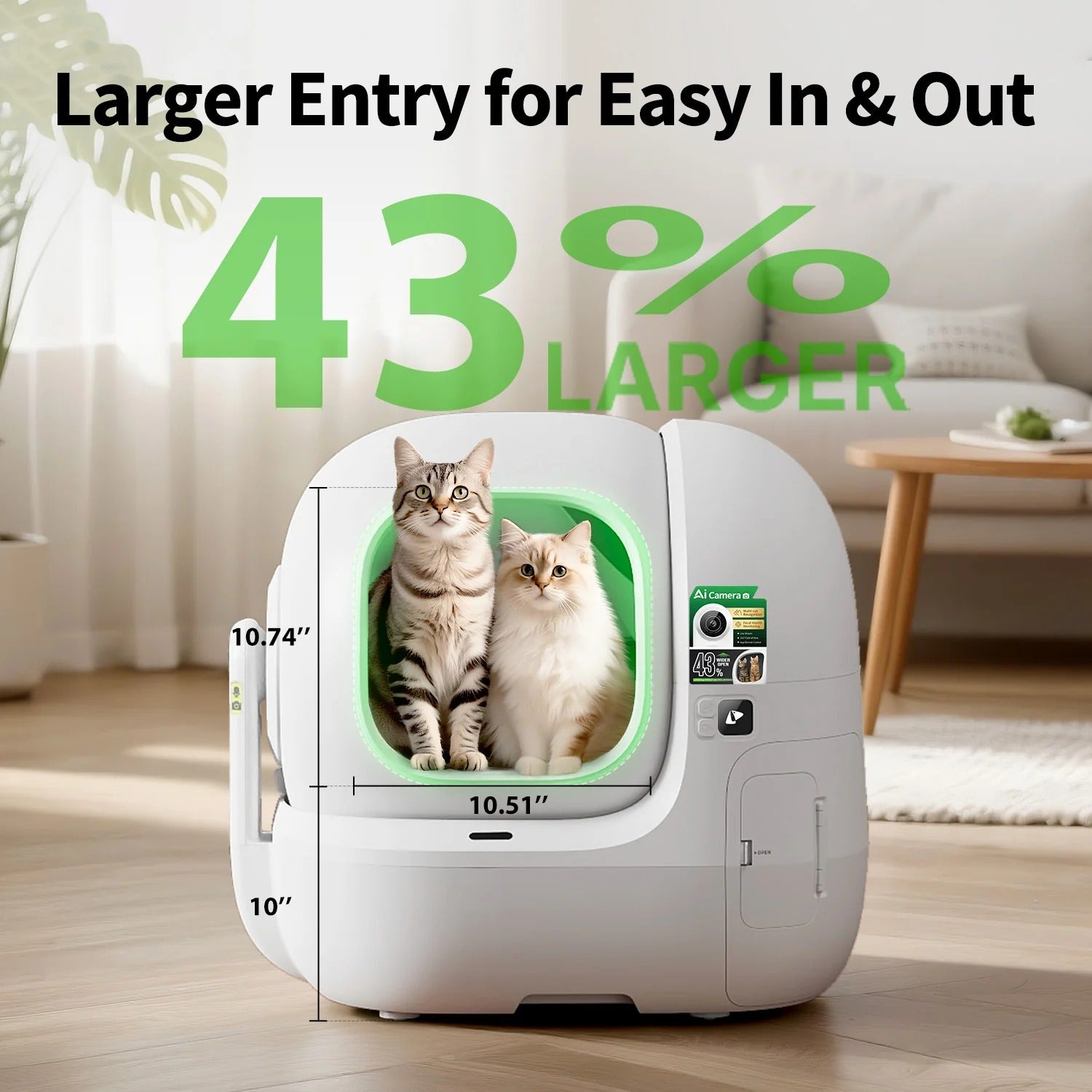 Purobot Max Pro 2 Automatic Cat Litter Box - immagine 3