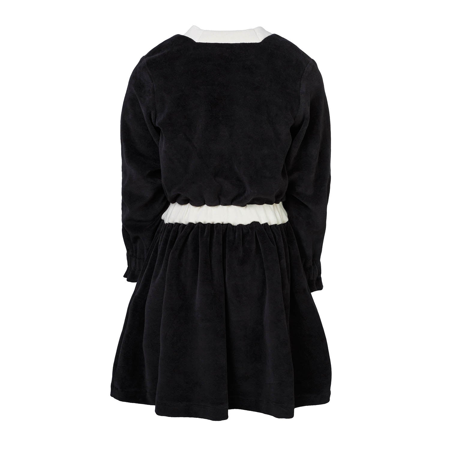 Black Velvet Dress for Girls - immagine 3