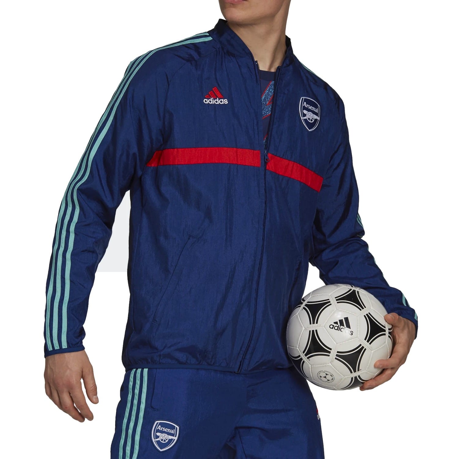 Arsenal Icon training presentation tracksuit 2021/22 - Adidas - immagine 2