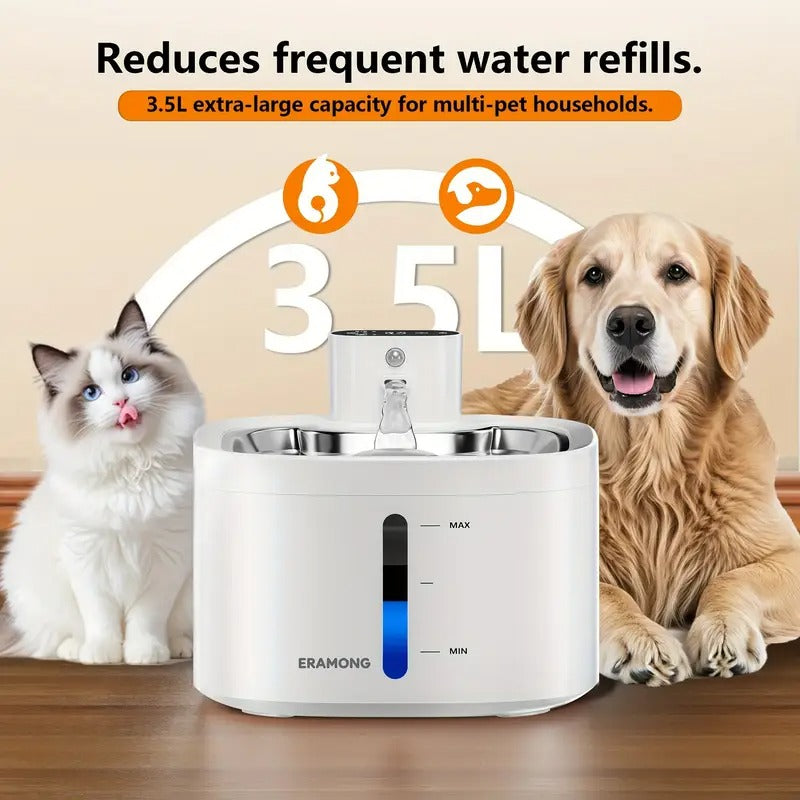 Charging Cat Wireless Water Fountain - immagine 5
