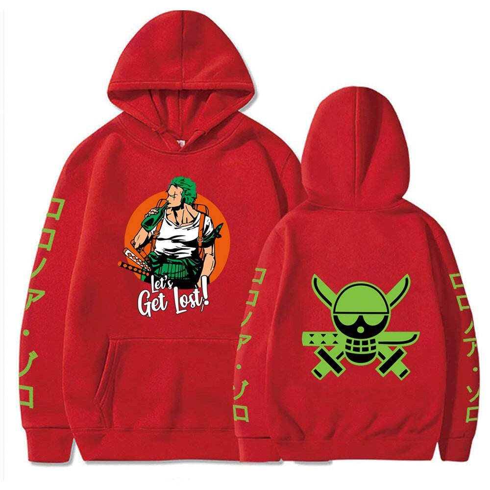 One Piece Roronoa Zoro Fan Lost Joke Hoodie - immagine 51