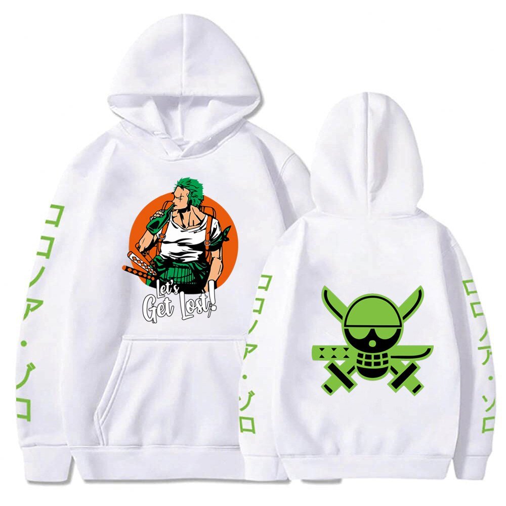 One Piece Roronoa Zoro Fan Lost Joke Hoodie - immagine 46