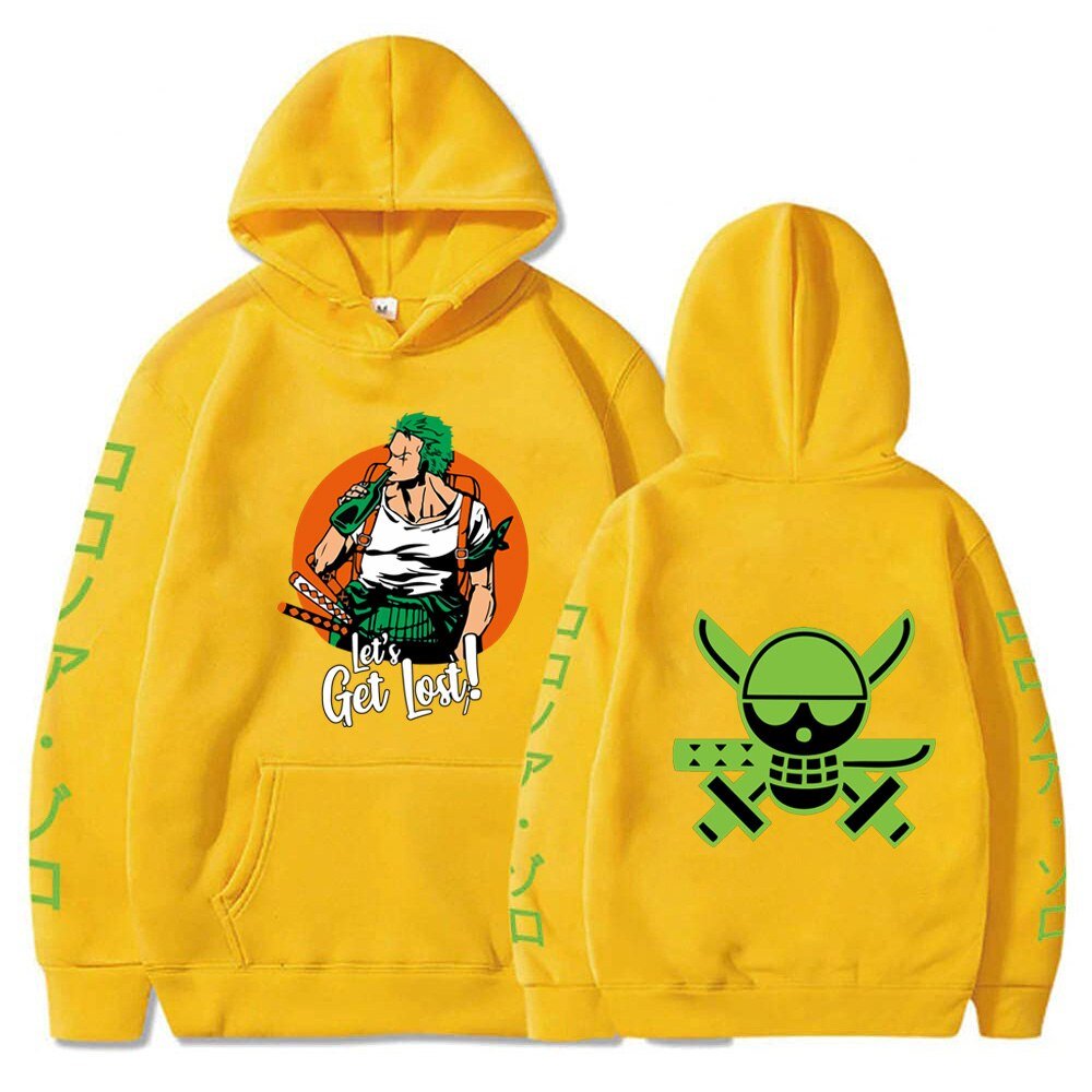 One Piece Roronoa Zoro Fan Lost Joke Hoodie - immagine 53
