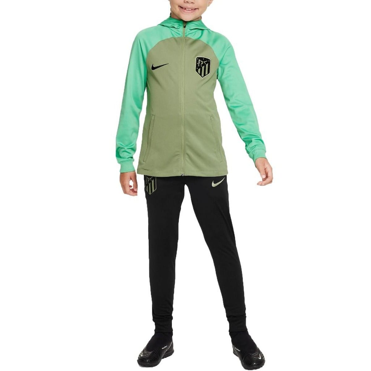 Kids - Atletico Madrid UCL hooded presentation tracksuit 2023/24 - Nike - immagine 4