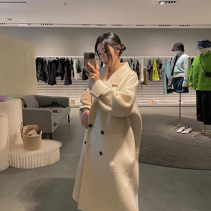 Small High-grade Woolen Coat For Women - immagine 4