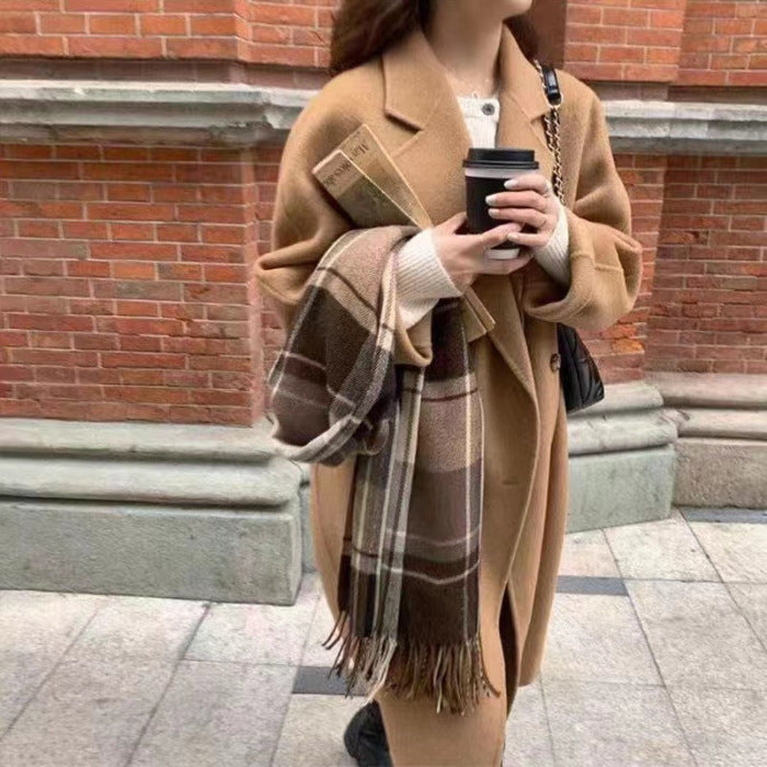 Small High-grade Woolen Coat For Women - immagine 18