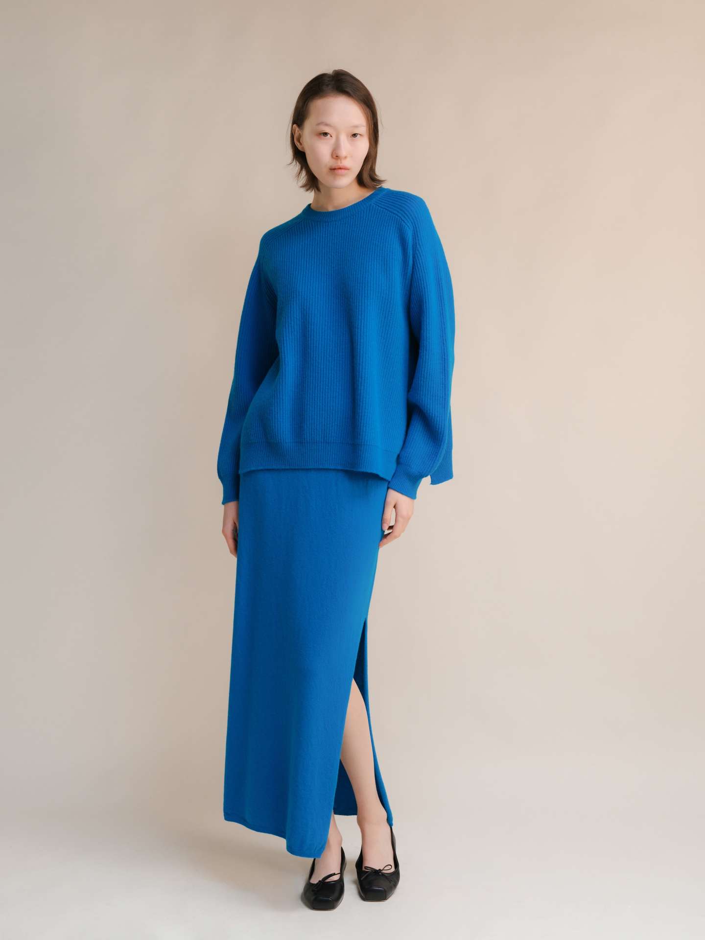 Cashmere Mix Long Skirt - immagine 33