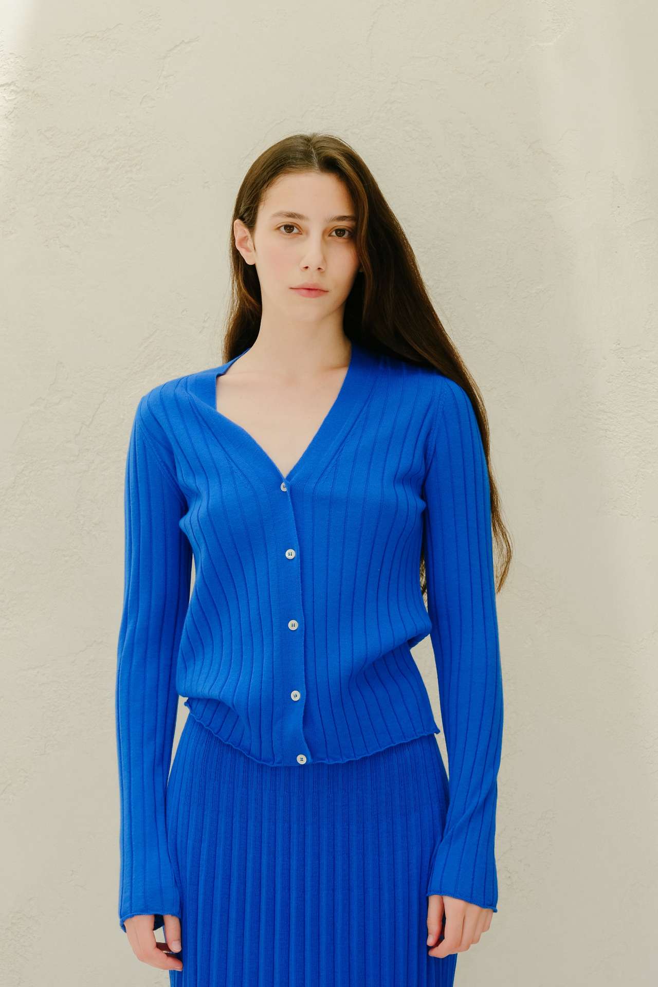 Extra Fine Merino Ribbed Cardigan - immagine 29