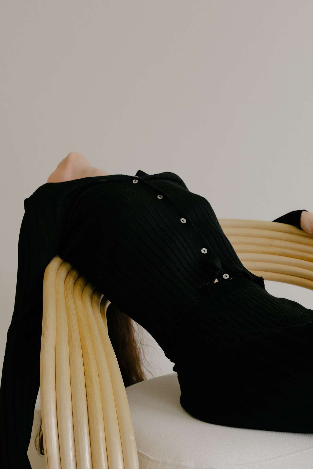 Extra Fine Merino Ribbed Cardigan - immagine 13