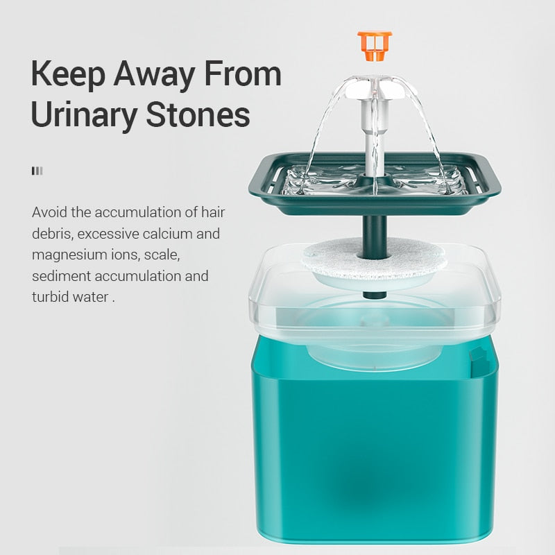 Automatic Cat Water Fountain - immagine 5