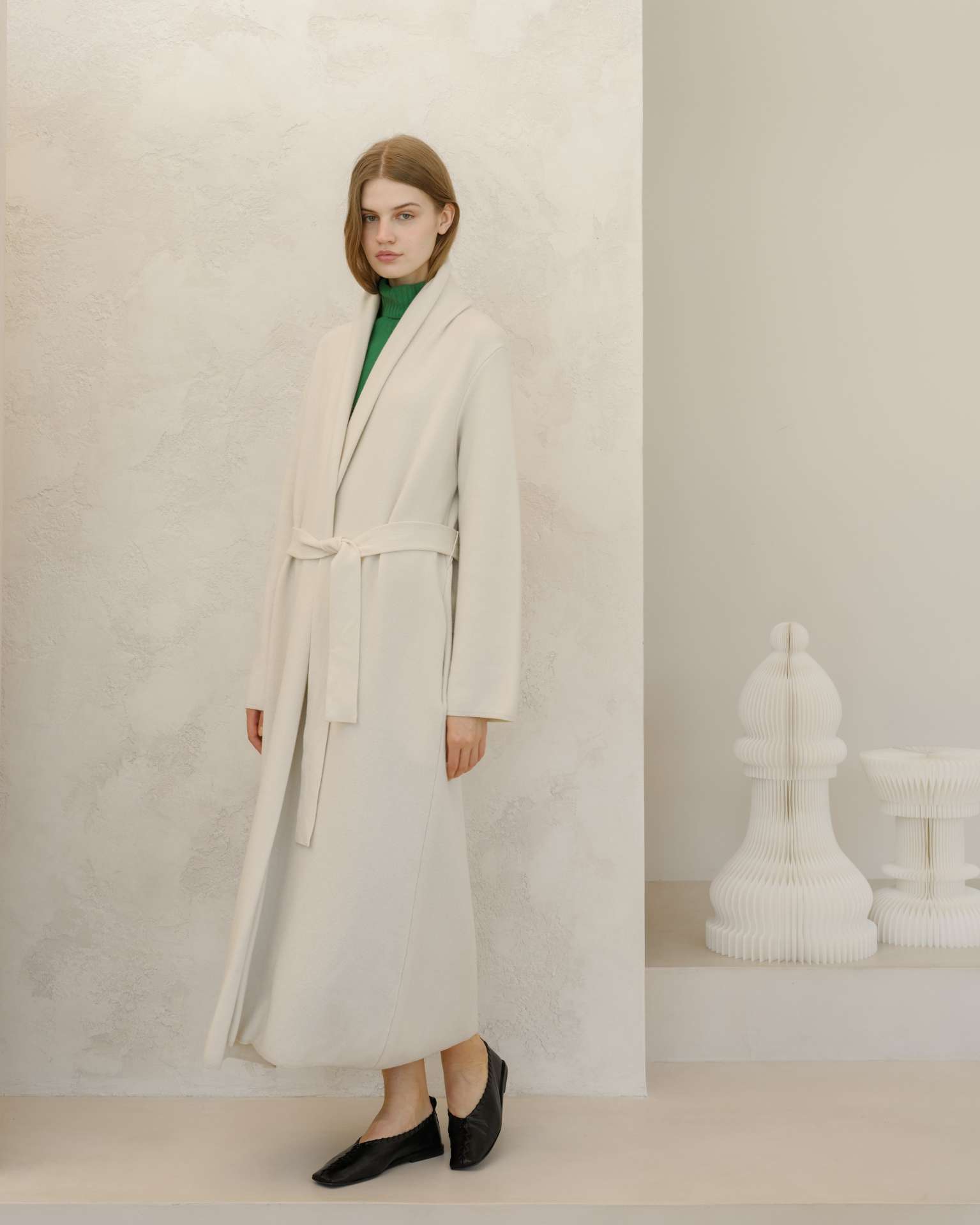 Cashmere Mix Coat - immagine 2