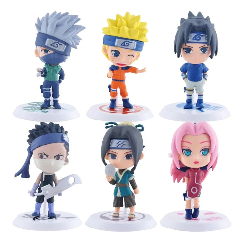 Naruto Mini Figurines Set of 6 Collectibles - immagine 6