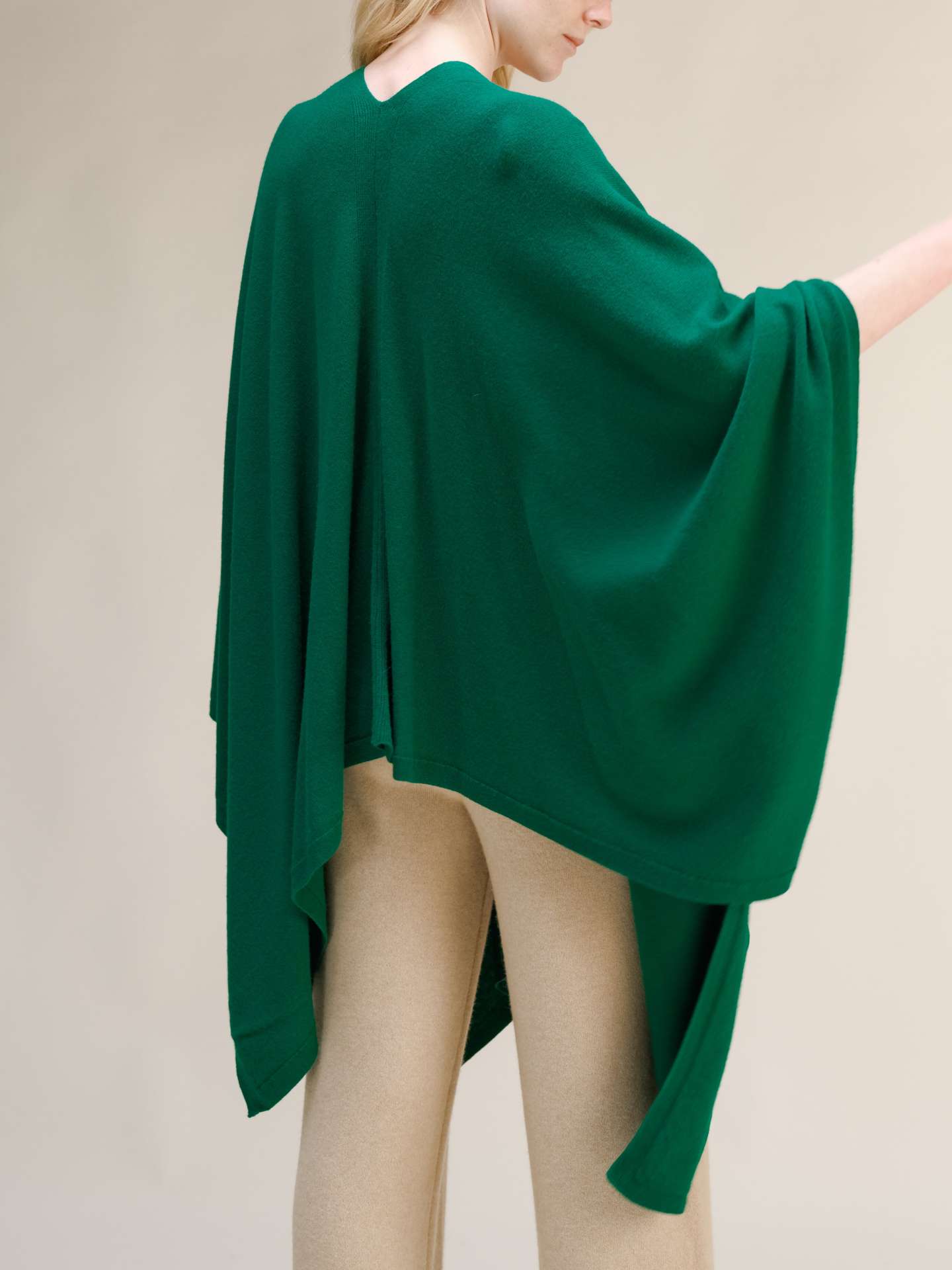 Cashmere Mix Maxi Cape - immagine 3