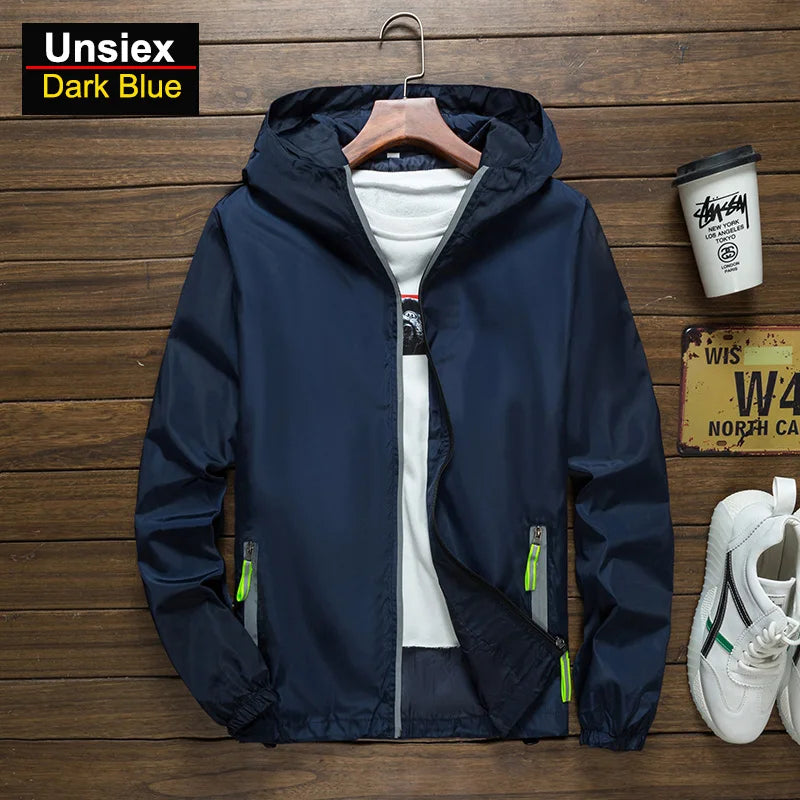 Unisex Breathable Reflective Hiking Jacket for Outdoor Wear - immagine 66