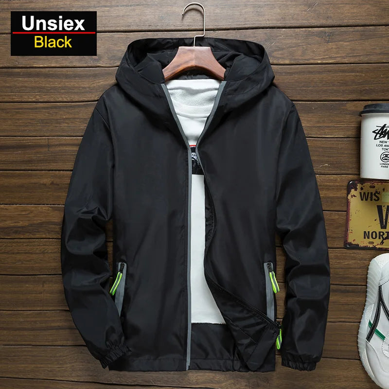 Unisex Breathable Reflective Hiking Jacket for Outdoor Wear - immagine 56