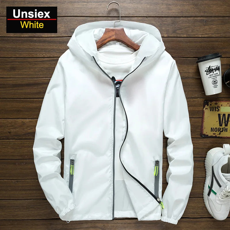 Unisex Breathable Reflective Hiking Jacket for Outdoor Wear - immagine 43