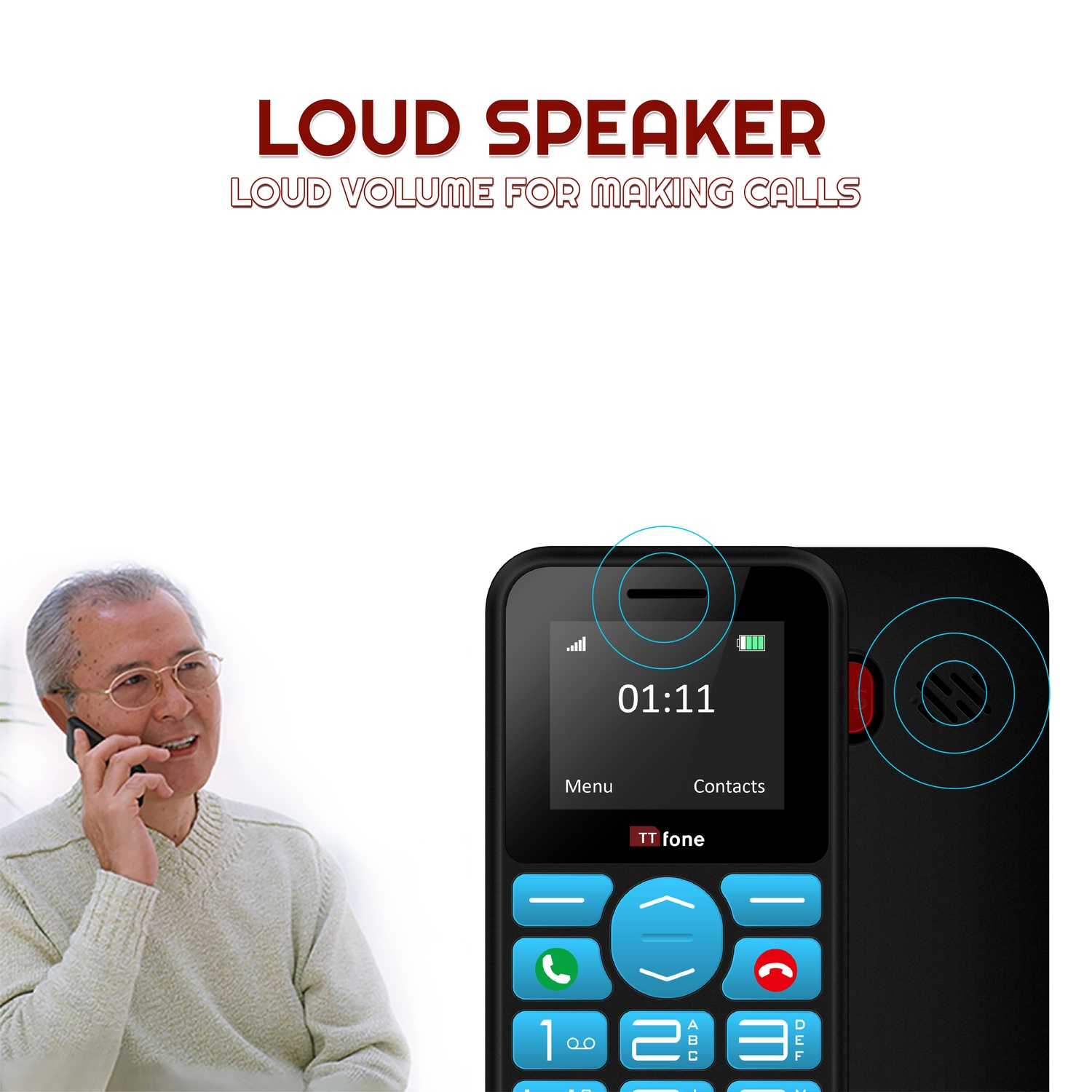 TTfone TT190 with Dock Charger No Sim Card - immagine 4