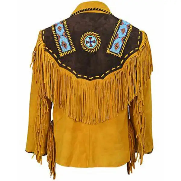 Men's Western Leather Jacket - immagine 2