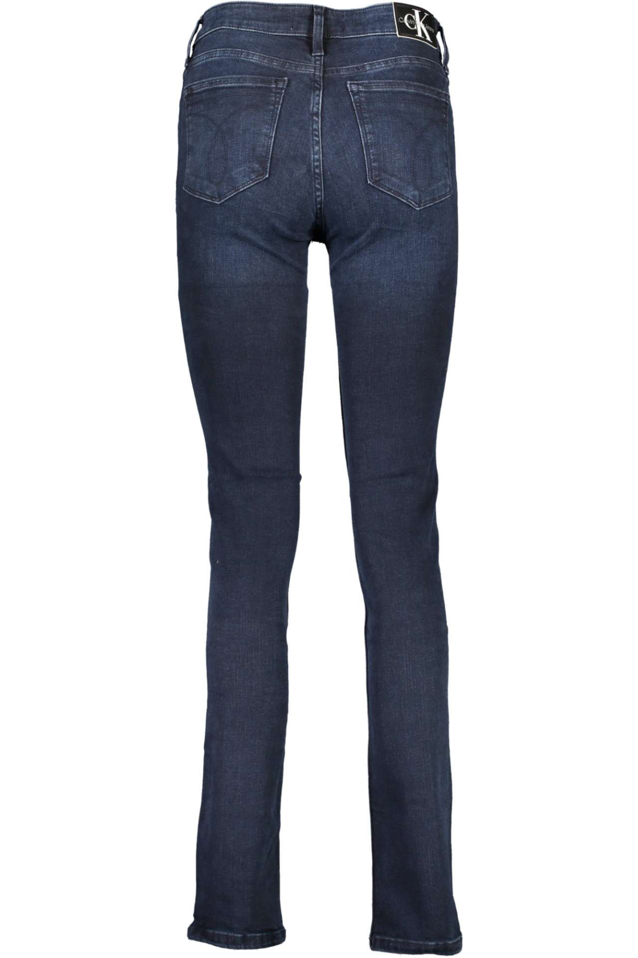 CALVIN KLEIN WOMEN'S DENIM JEANS BLUE - immagine 2