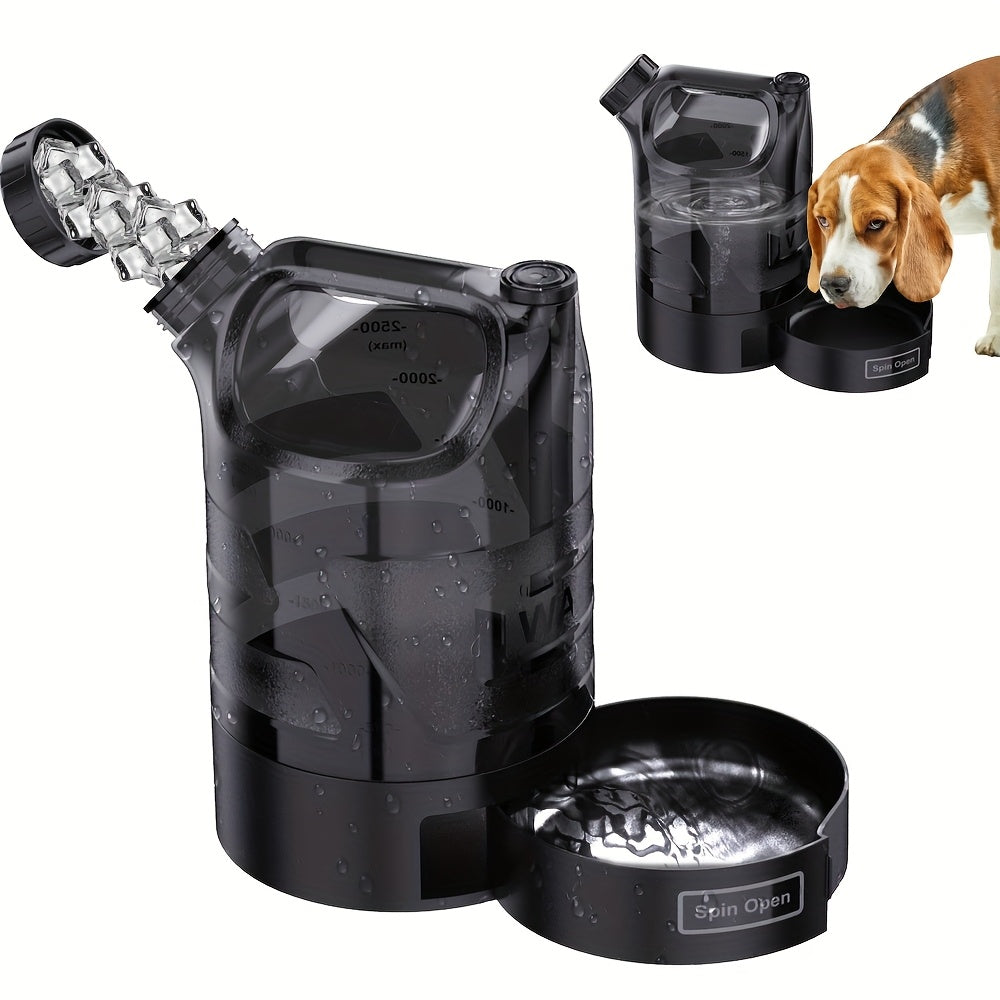Pet Water Dispenser Leakproof Dual Flow Control - immagine 2