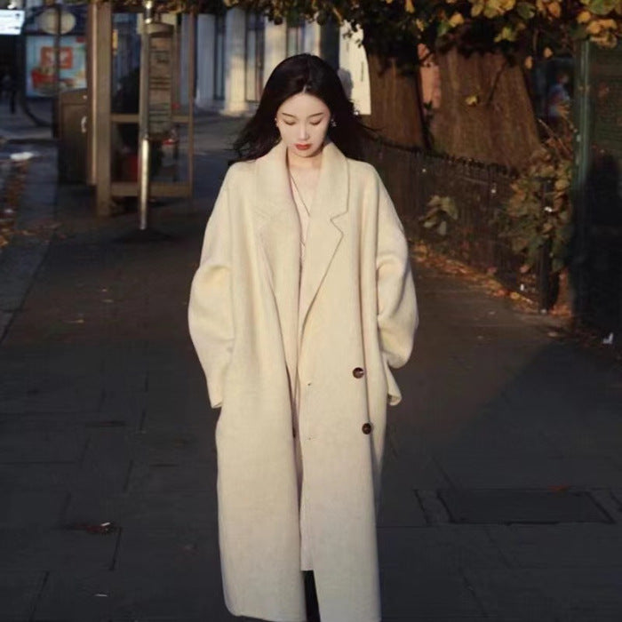 Small High-grade Woolen Coat For Women - immagine 14