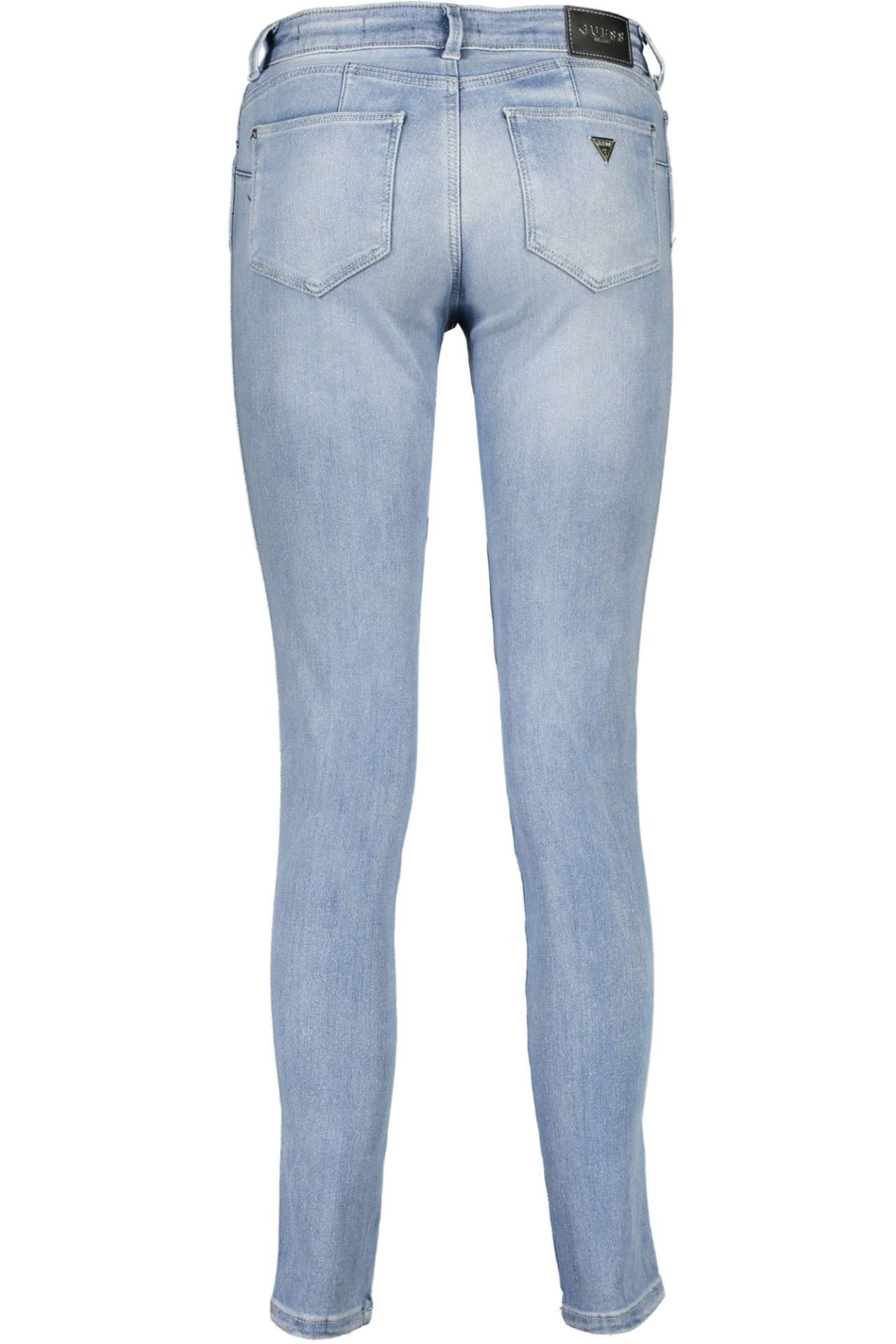 GUESS JEANS JEANS DENIM WOMAN LIGHT BLUE - immagine 2