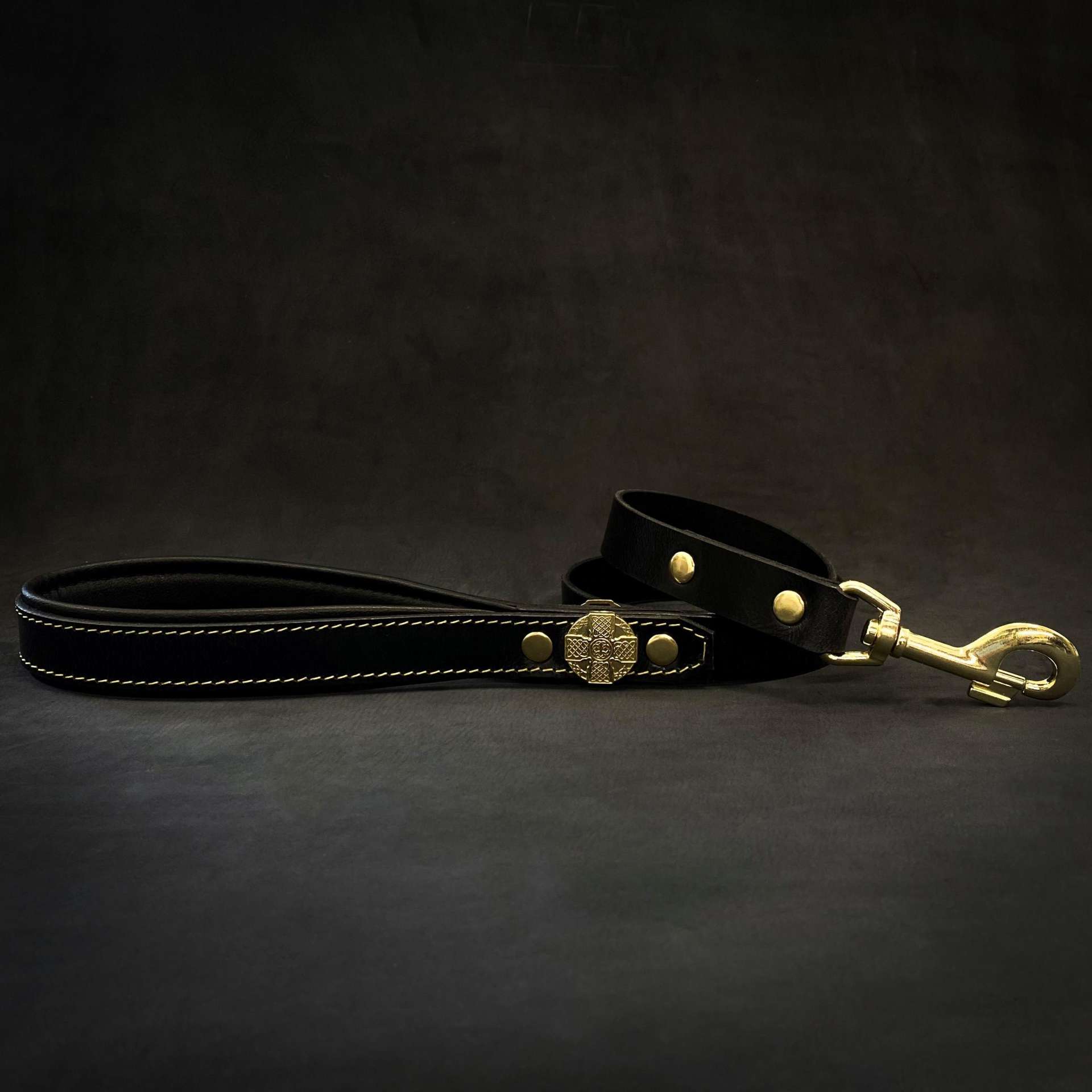 Maximus Gold Leash 1 inch wide - immagine 3