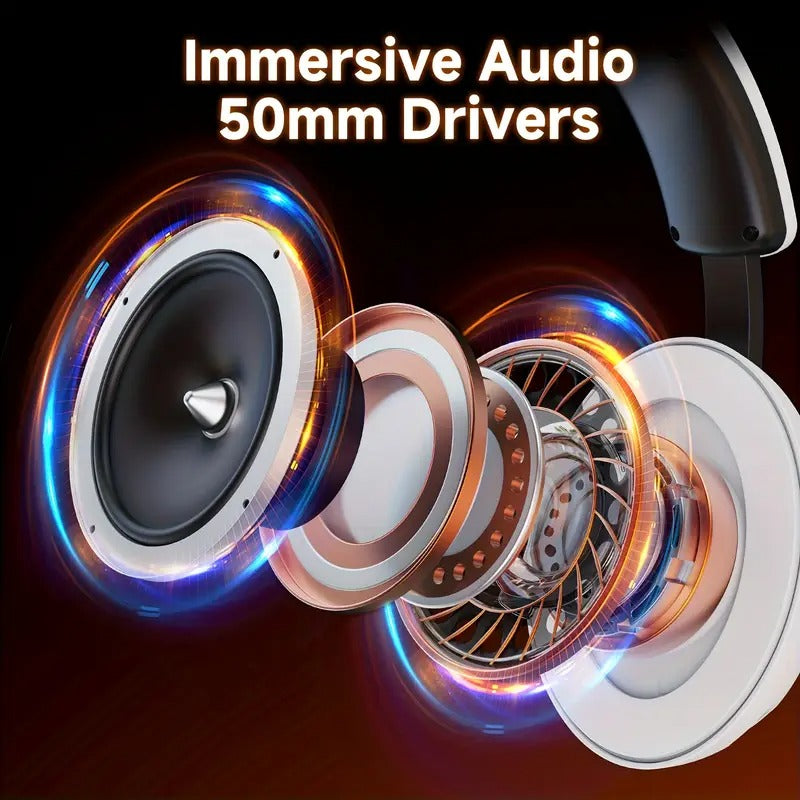 Wireless Bluetooth Over-Ear Headphones with ANC Microphone - immagine 4