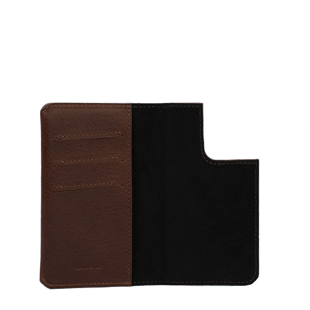 Leather Folio Case Wallet for iPhone 16 Series with MagSafe - The Minimalist 1.0 - immagine 3