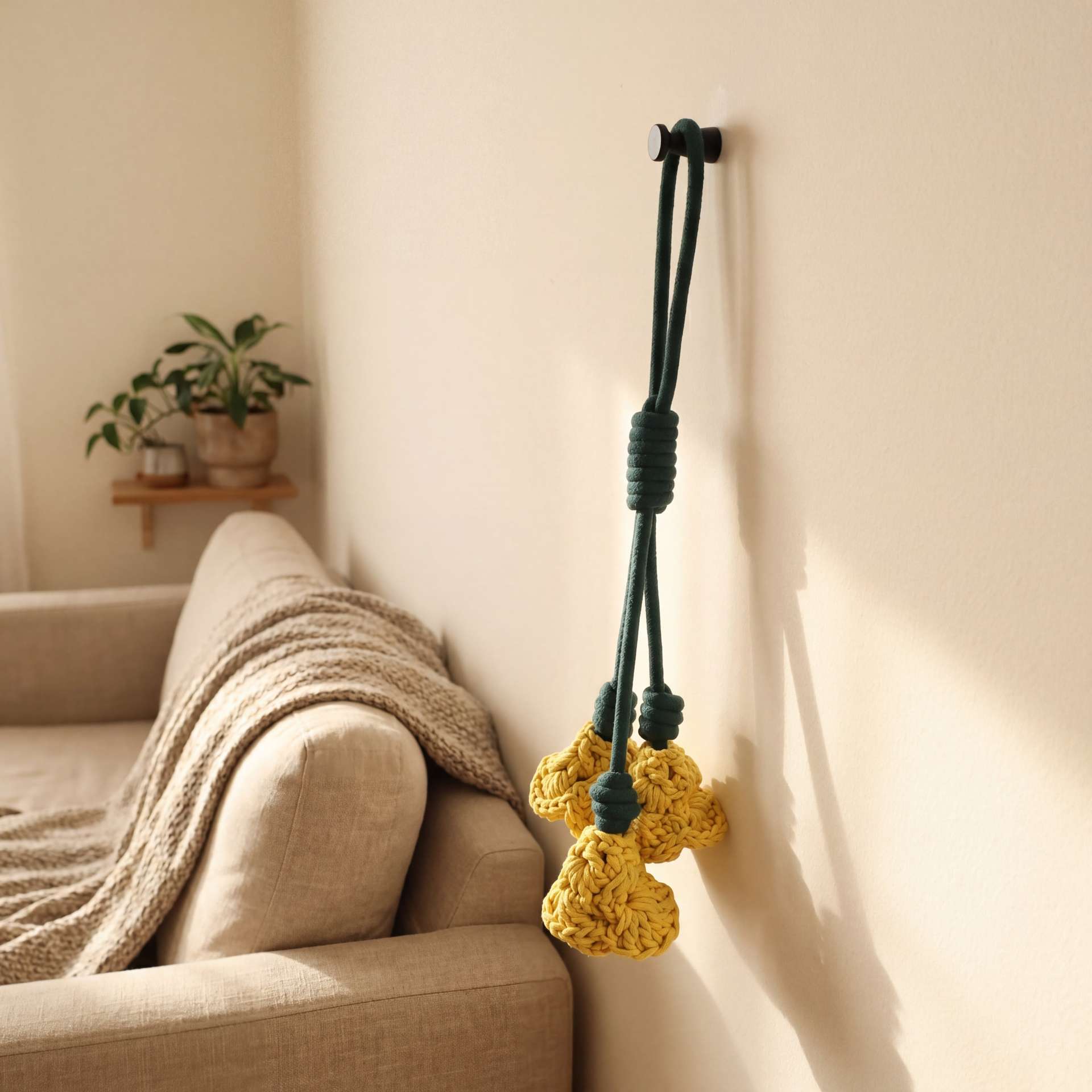 Miss Yellow: Daylily Tug Snuffle Tug Toy - immagine 4