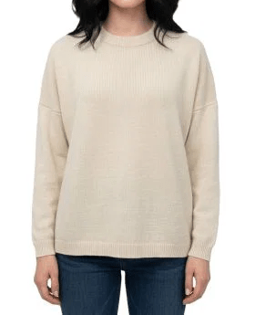 Maglia Donna Over Girocollo Cashmere Rigenerato - immagine 8
